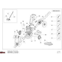 Ricambi Originali EINHELL per Idropulitrice RT-HP 1750TR - Esploso