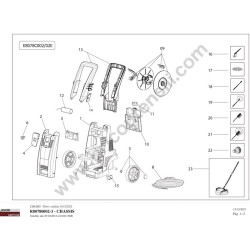 Ricambi Originali EINHELL per Idropulitrice RT-HP 1855 TR - Esploso