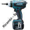 Makita Spare Parts for Cordless Impact Driver BTP131