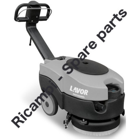 Lavor Pro Original Parts for Floor Scrubber Drier SCL QUICK 36B CBT
