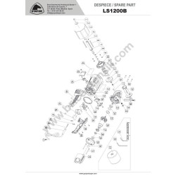 Stayer Parts for Burnishing LS1200B - DRAWING