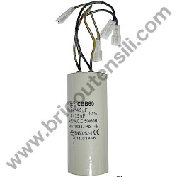 Capacitor 3,5/14,5 4 Wires for Electric Hoist