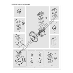 Ricambi BALMA per Compressore NS12/100 CM2 NONE1 - Service kits