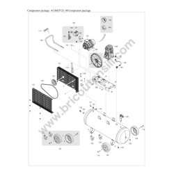 Ricambi per Compressore NS19S/200 CT3 V400 BALMA - Compressor package 