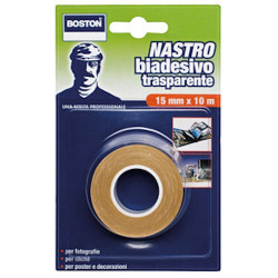 Nastro Biadesivo Trasparente 10x15 mm
