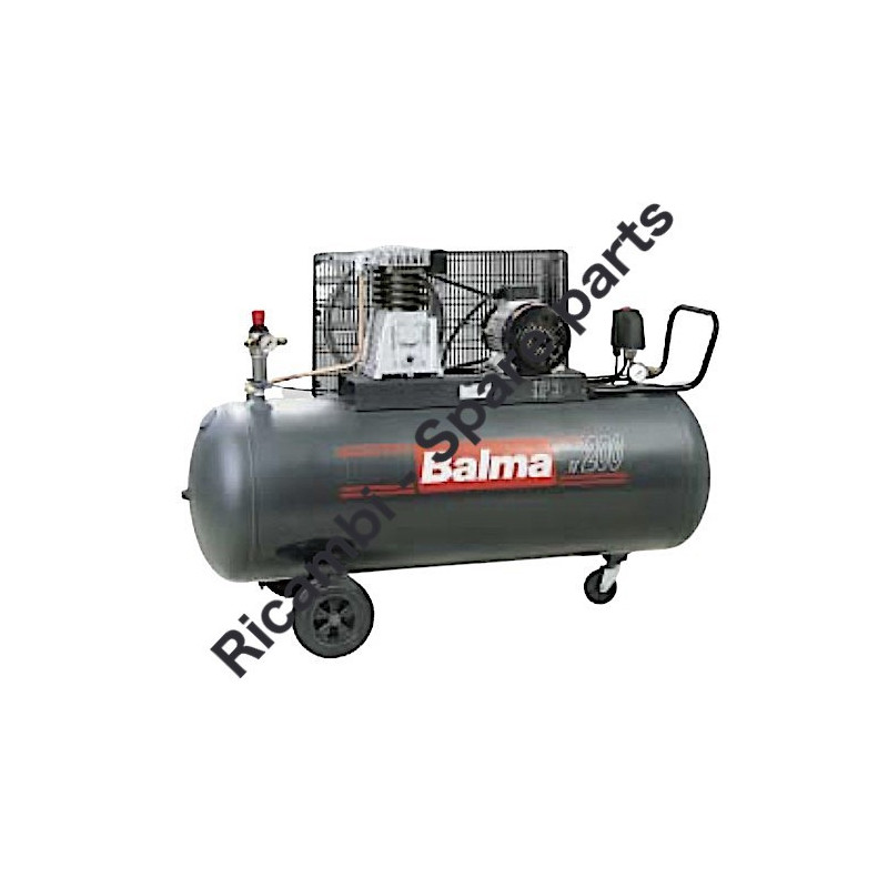 Gruppo Pompante per Compressore a Cinghia A29B BLU