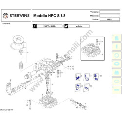 STERWINS Parts for Pressure Washer HPC S 3.8 - Drawing 1