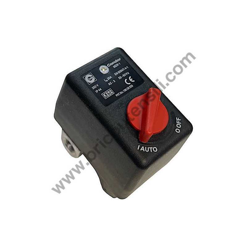 Pressostato 3/8 + MDR1 3 hp per Compressore A29B 50 CM3