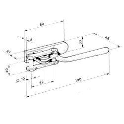 Chiusura ad Anello quadro per Rimorchi