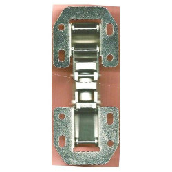 Multi-jointed hinges for hanging art. "2000M"