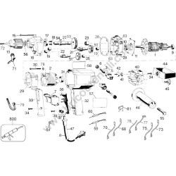 Ricambi Hitachi per Smerigliatrici Angolari