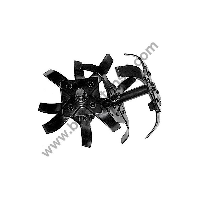 Coppia Frese per Motozappa Valex Mill 50 - Mill 40 - Einhell BMH 40-36 - Garland GA0174