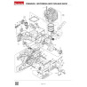Dolmar Spare Parts for Engine Chainsaw PS9000 - Drawing