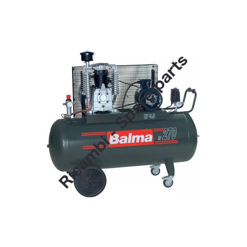 Gruppo Pompante per Compressore a Cinghia A29B BLU