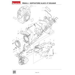 Ricambi Dolmar per Soffiatore 4T PB252.4 - Esploso