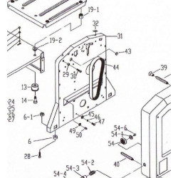 Transmission belt roller knives Femi 630