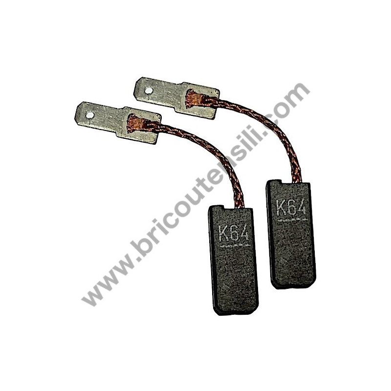 Carbon Brush Set for Grinder Flex LK 604