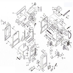 Transmission belt roller knives Femi 630