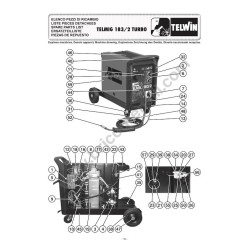 Ricambi Telwin per Saldatrici Inverter Force