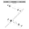 Ama Garden Push Lawnmower LS-465 Spare Parts - Drawing - 2