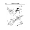 Ricambi Tanaka per Decespugliatore TBC-290 - Esploso 3