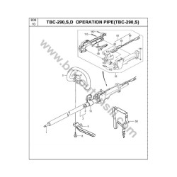 Tanaka Spare Parts for Brushcutter TBC-290 - Drawing 9