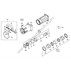 Ricambi DEWALT per Martello Demolitore D25902K Tipo 1 - Esploso 2
