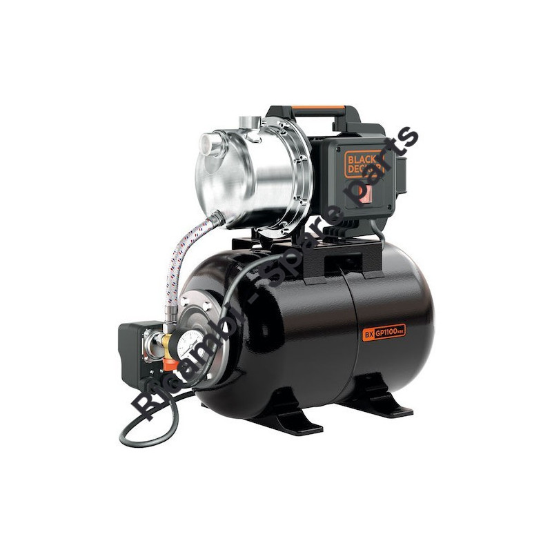 Black & Decker Parts for Self-Priming Pump BXGP1100XBE