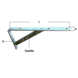 Shelf Lightweight with Support  "Removable" - 1