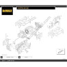 DeWalt Spare Parts for Pressure Washer DXPW001CE - Casing Drawing