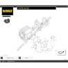 DeWalt Spare Parts for Pressure Washer DXPW001CE - Motor Drawing