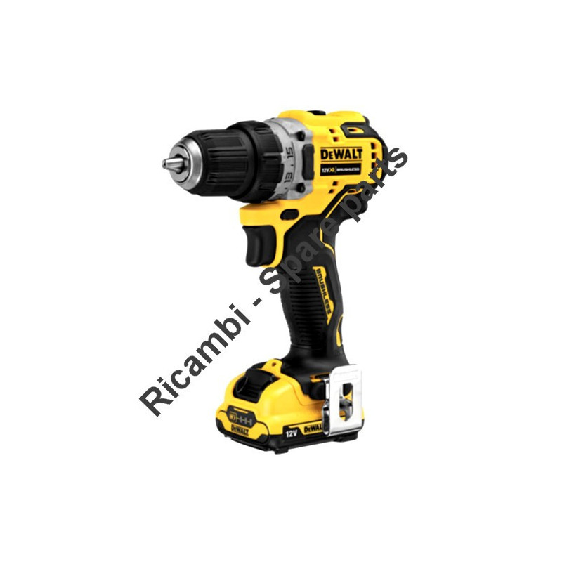 Ricambi DEWALT per Trapano Avvitatore DCD701D2 Tipo 2