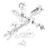 Alpina Spare Parts for Brushcutter ABR 52 - Engine Drawing