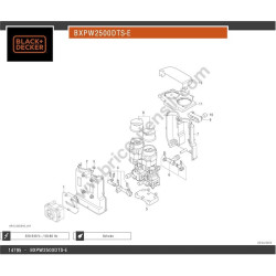 Black+Decker Parts for Pressure Washer BXPW2500DTS-E - Guard
