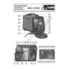 Ricambi Telwin per Saldatrici Bimax 132 Turbo - Esploso