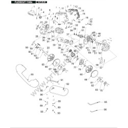 FEMI FLEXICUT 1140E Portable Band Saw Spare Parts - Drawing