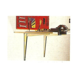 Folding Shelf Brown 40 cm