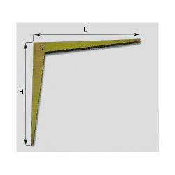 Folding Shelf Brown 40 cm