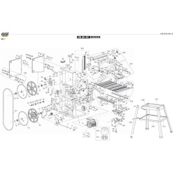 Ricambi Femi per Segatrice a Nastro VB28-191 - Esploso