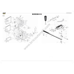 FEMI VB28-195 Vertical Band Saw Spare Parts - Drawing 1