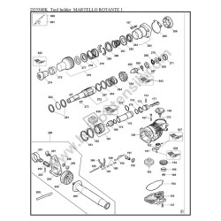 DEWALT D25500K Type 1 Rotary Hammer Spare Parts - Tool Holder