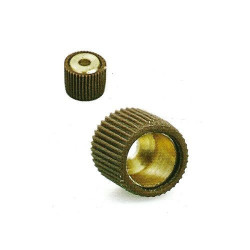 Shelf holder Brass/Rubber col. "White"