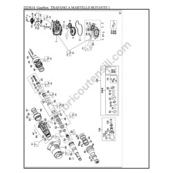 DeWalt D25614K Type 1 Spare Parts - Gear Box