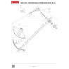 Makita Battery Grass Trimmer UR101CZ Spare Parts - Drawing