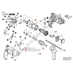 Skil 1021 Percussion Drill Spare Parts
