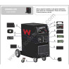 Awelco Spare Parts for Inverter Welding UNIMIG 250 - Drawing