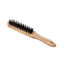Brush Steel with Wood Handle "5 ranks"