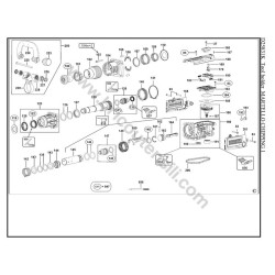 Ricambi DEWALT per Demolitore D25831K-QS Tipo 1 - Esploso Porta Utensili