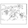 DeWalt DCH213 Type 1 Rotary Hammer Spare Parts > Gearbox Drawing