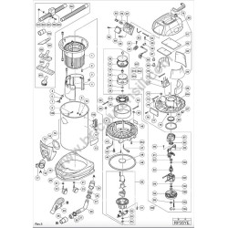 Ricambi Hitachi per Aspiratore RP35YE